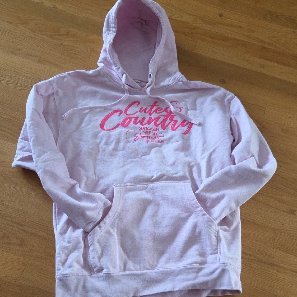 Kickers Soft Pink Graphic Hoodie